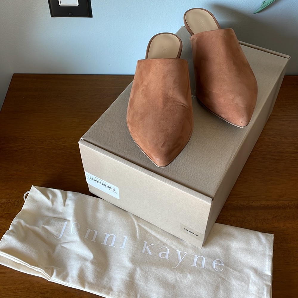 Jenni Kayne Mule Heel Walnut